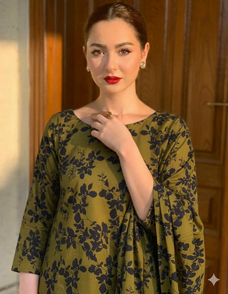 Winter Polo Cotton Suit 2 Piece - SKU 6